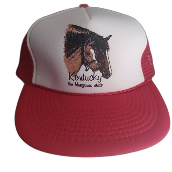 Vintage Kentucky Trucker Foam Snapback Hat Vintage Kentucky Trucker Foam Snapback Hat